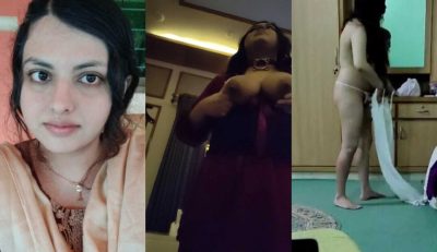 Beautiful pakistani busty wife secretly captured by hubby full nude