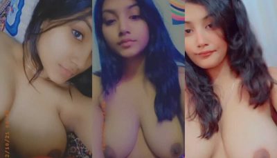 Extremely Cute Young Teen Girl Showing Boobs Kissing Playing with Dick Riding