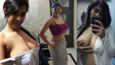 Beautiful Sexy Busty Wife Posing And Fucking Hard Doggystyle