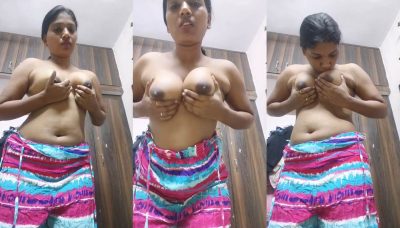 Horny Gf Showing Pressing Boobs