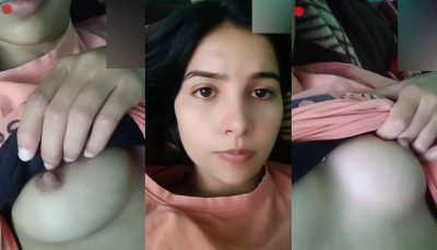 Beautiful Girl Showing Cute Boobs