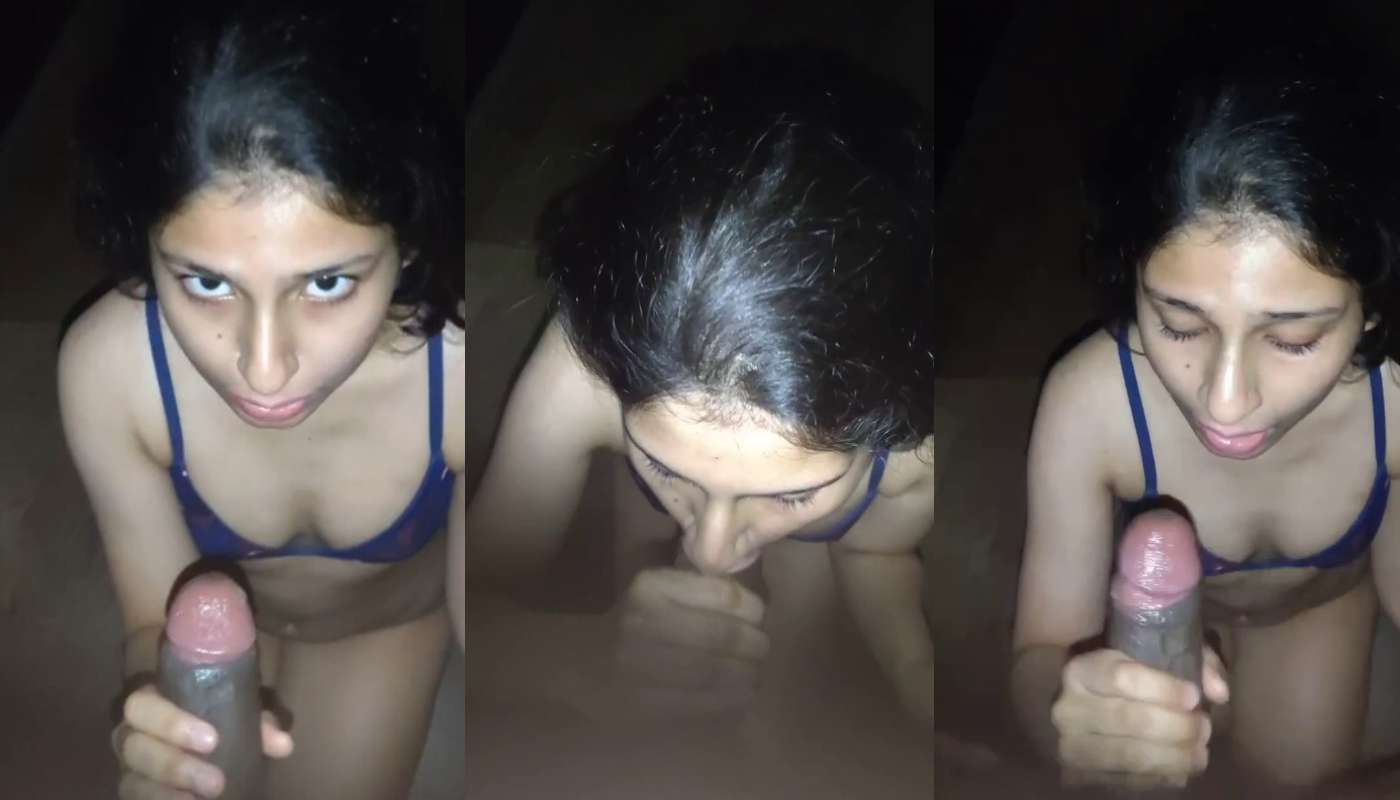 Village Beautiful Horny GF Sucking Dick