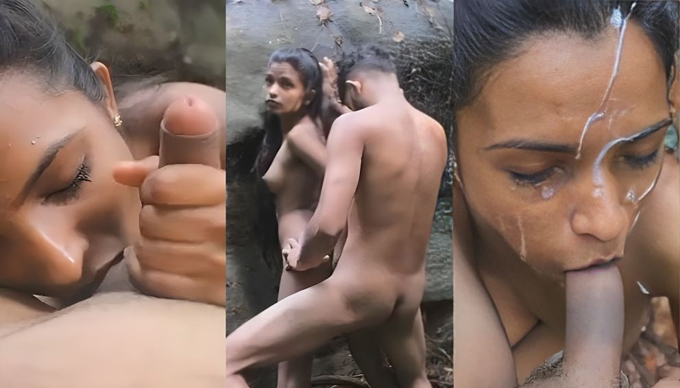Village Skinny Tamil Lovers Fucking Outside Blowjob And Huge Cumshot On Face