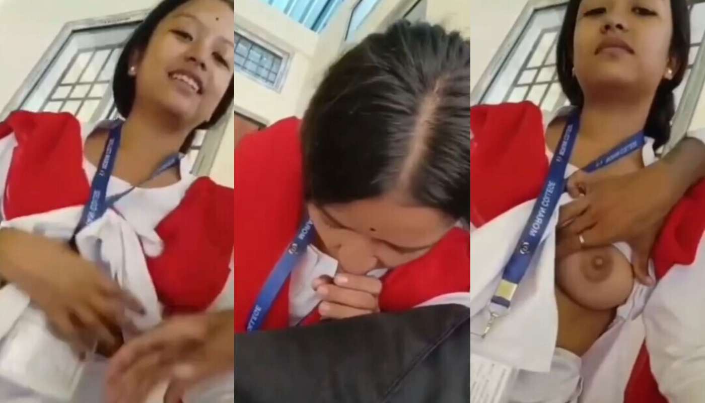 Assame College Lovers Blowjob And Boobs Sucking